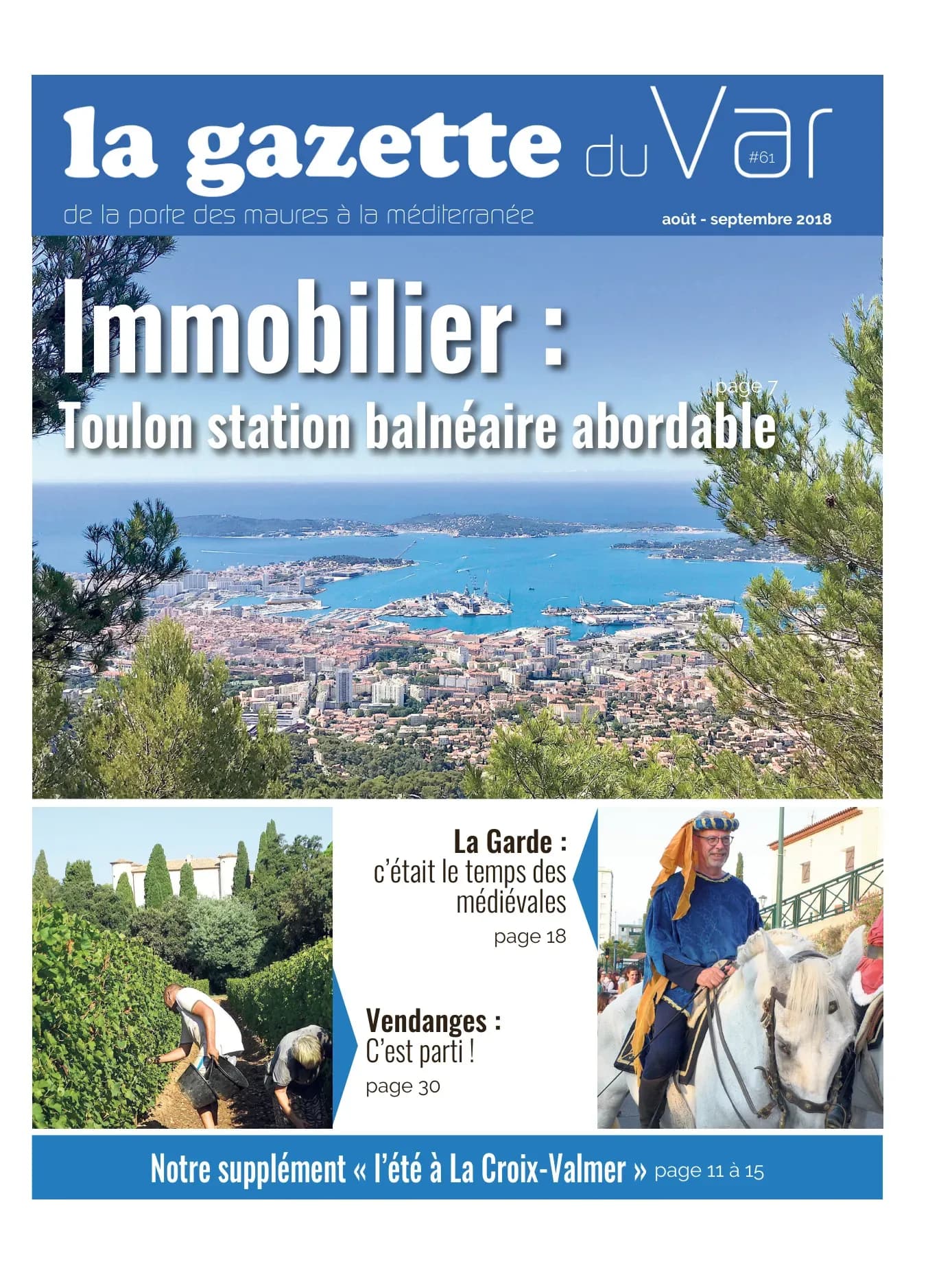 Couverture N°61 — La Gazette du Var