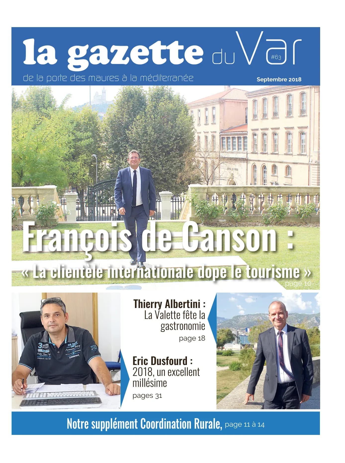 Couverture N°63 — La Gazette du Var