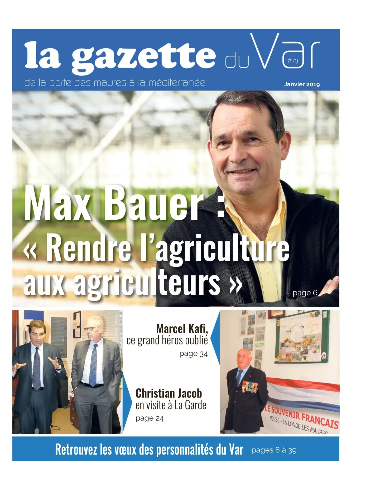 Couverture N°73 — La Gazette du Var