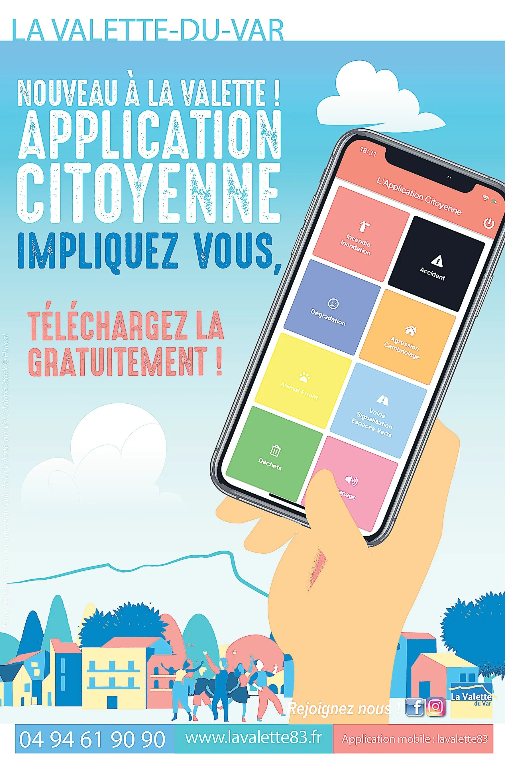 L’application citoyenne pour impliquer les citoyens