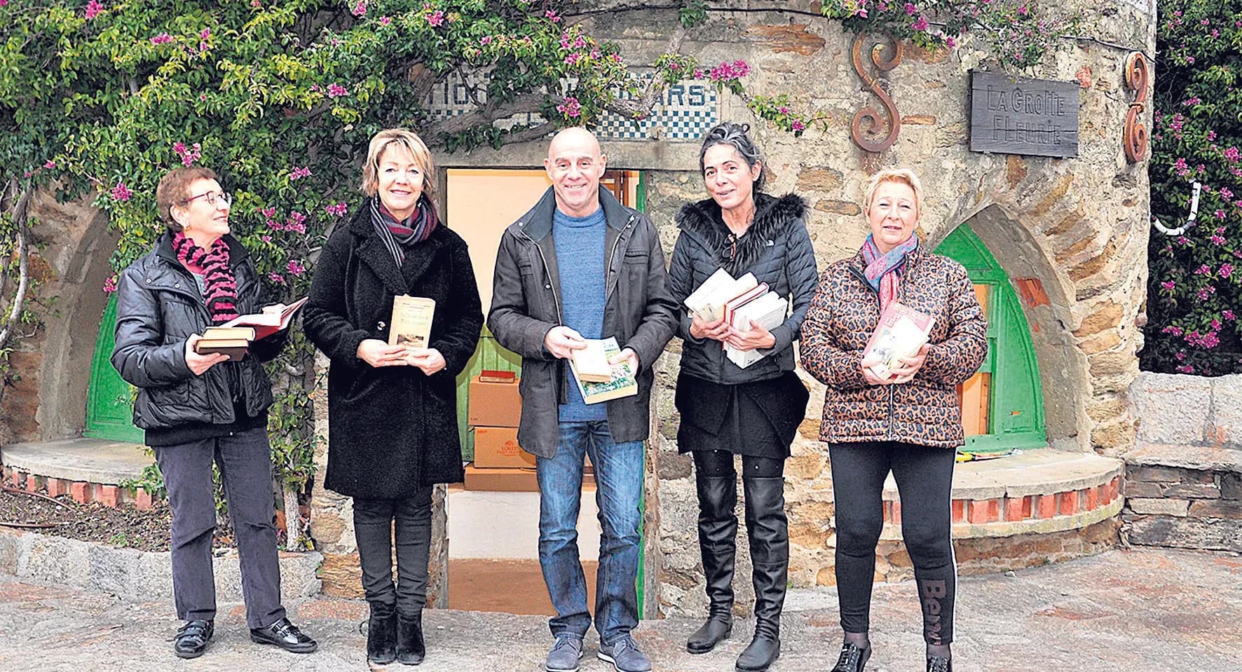 Une première boite à livres au village