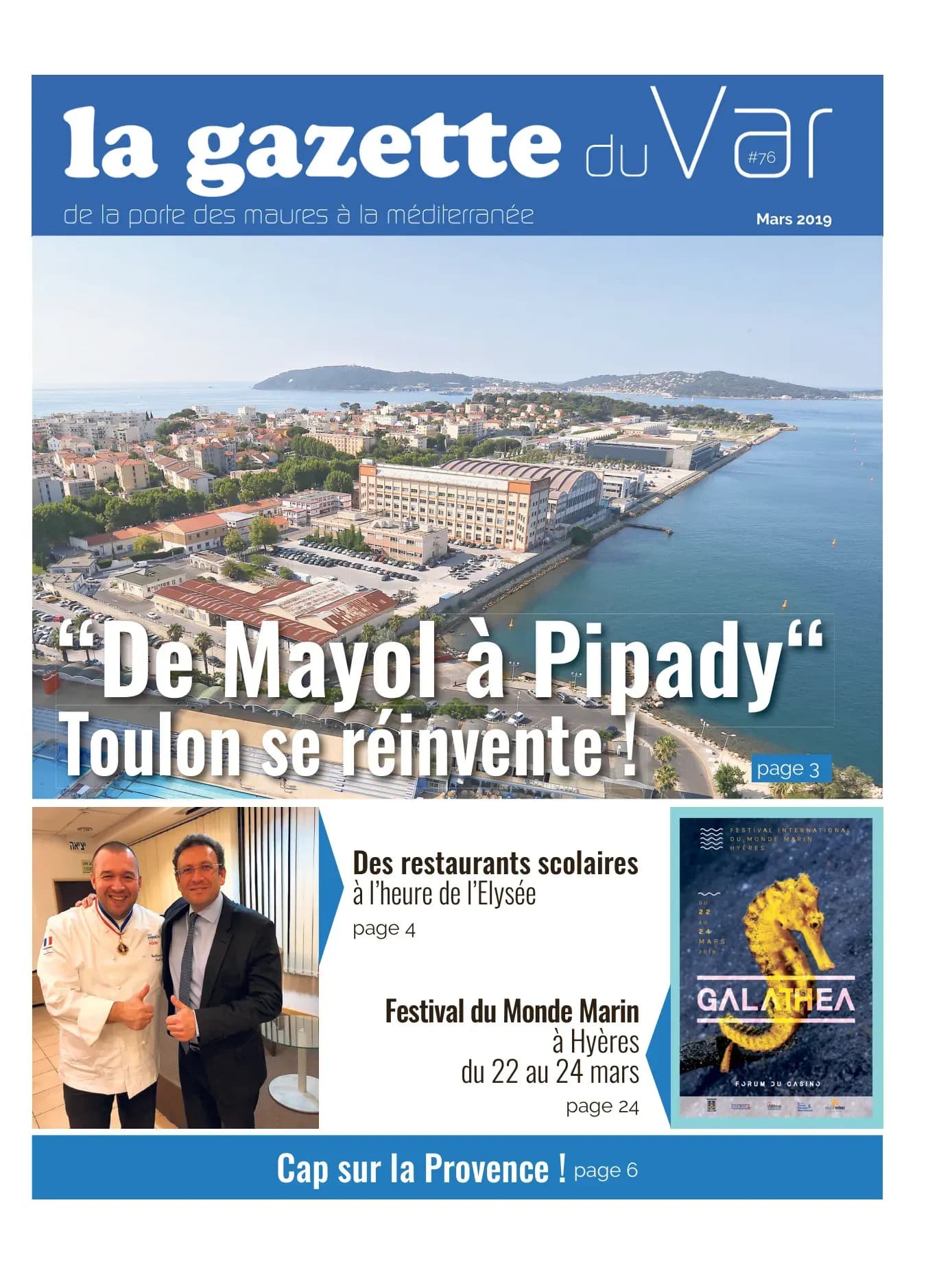 Couverture N°76 — La Gazette du Var