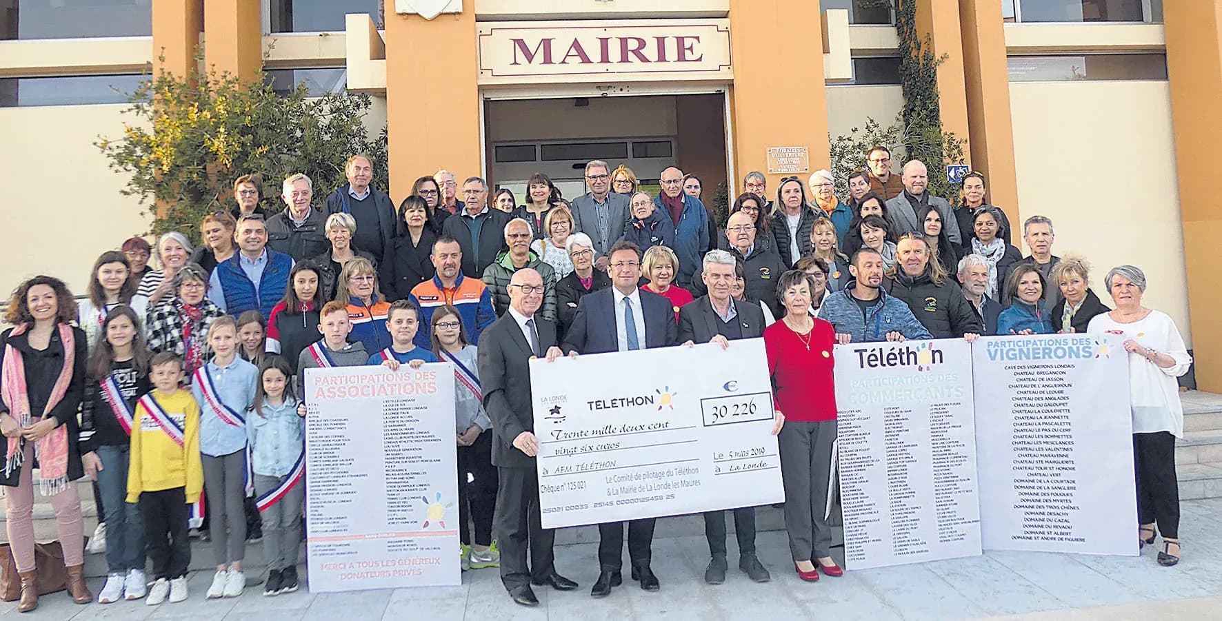 Avec plus de 30 000 €, encore un record de dons !