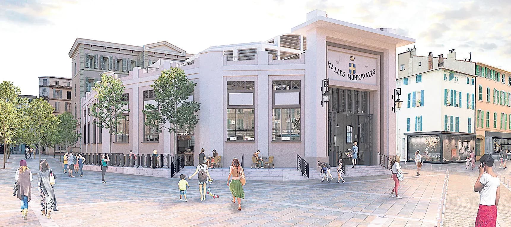 Hubert Falco : « Les Halles, une locomotive pour le quartier »