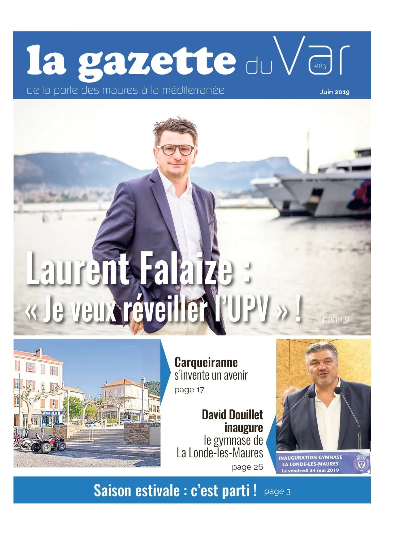 Couverture N°83 — La Gazette du Var