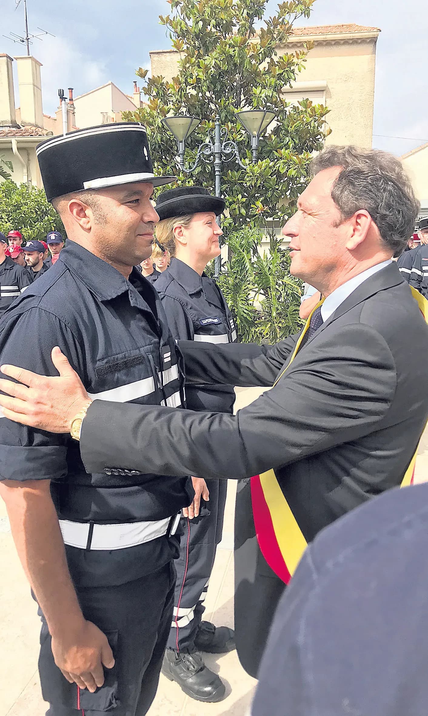 L’hommage de la République aux sapeurs-pompiers