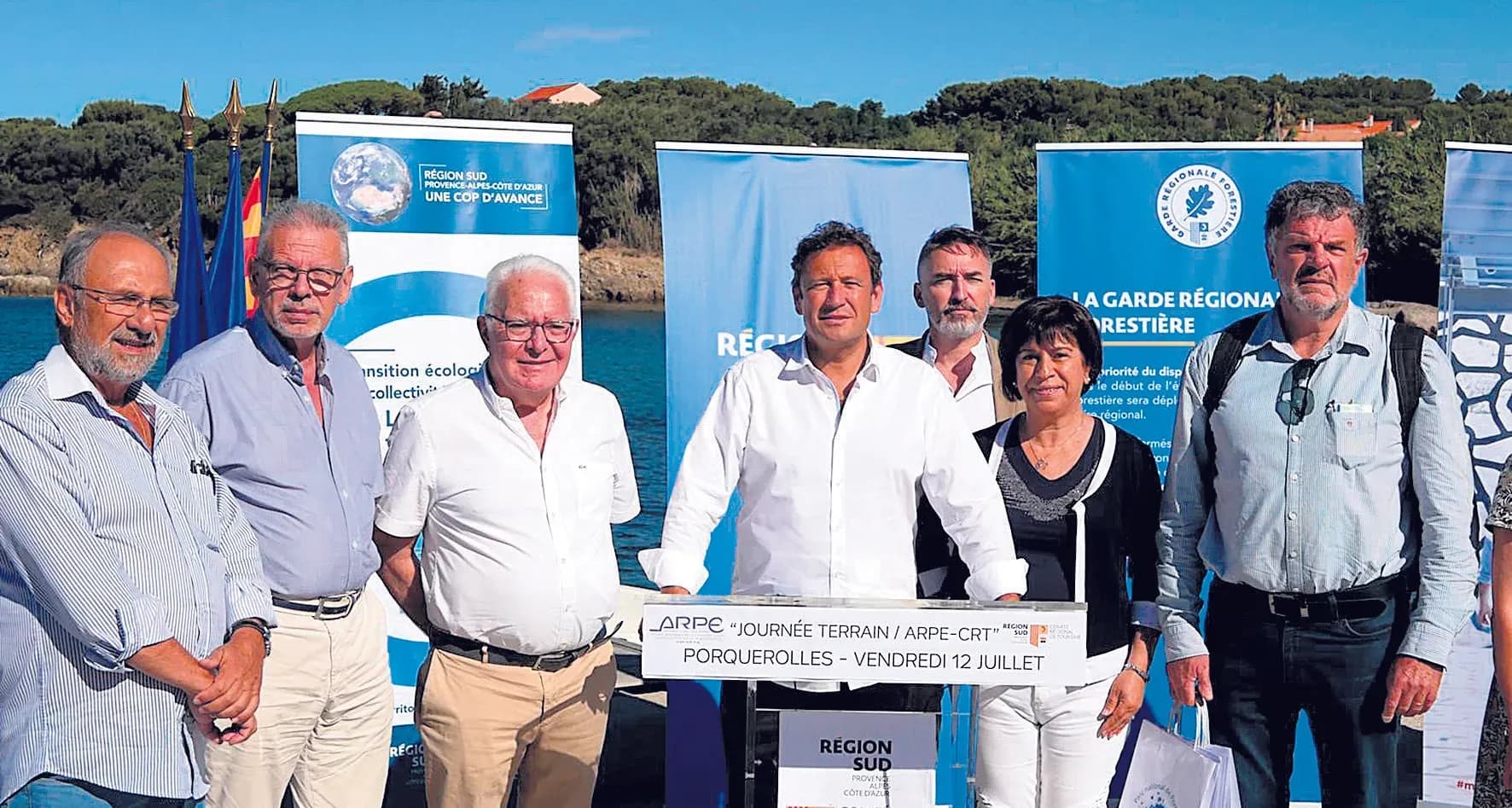 La Garde Régionale Forestière déployée sur l’île de Porquerolles