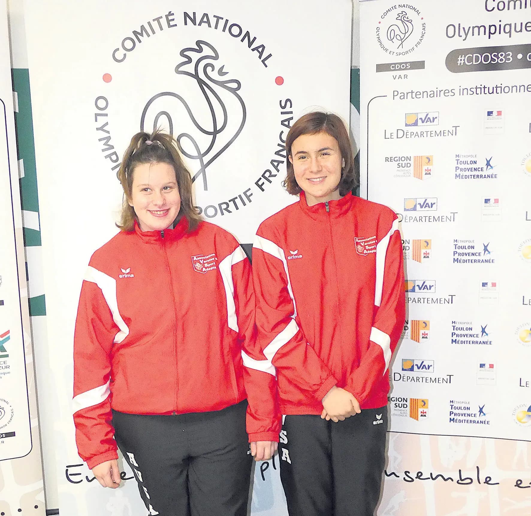 Manon Hitz et Miranda Doyen, distinguées par le CDOS