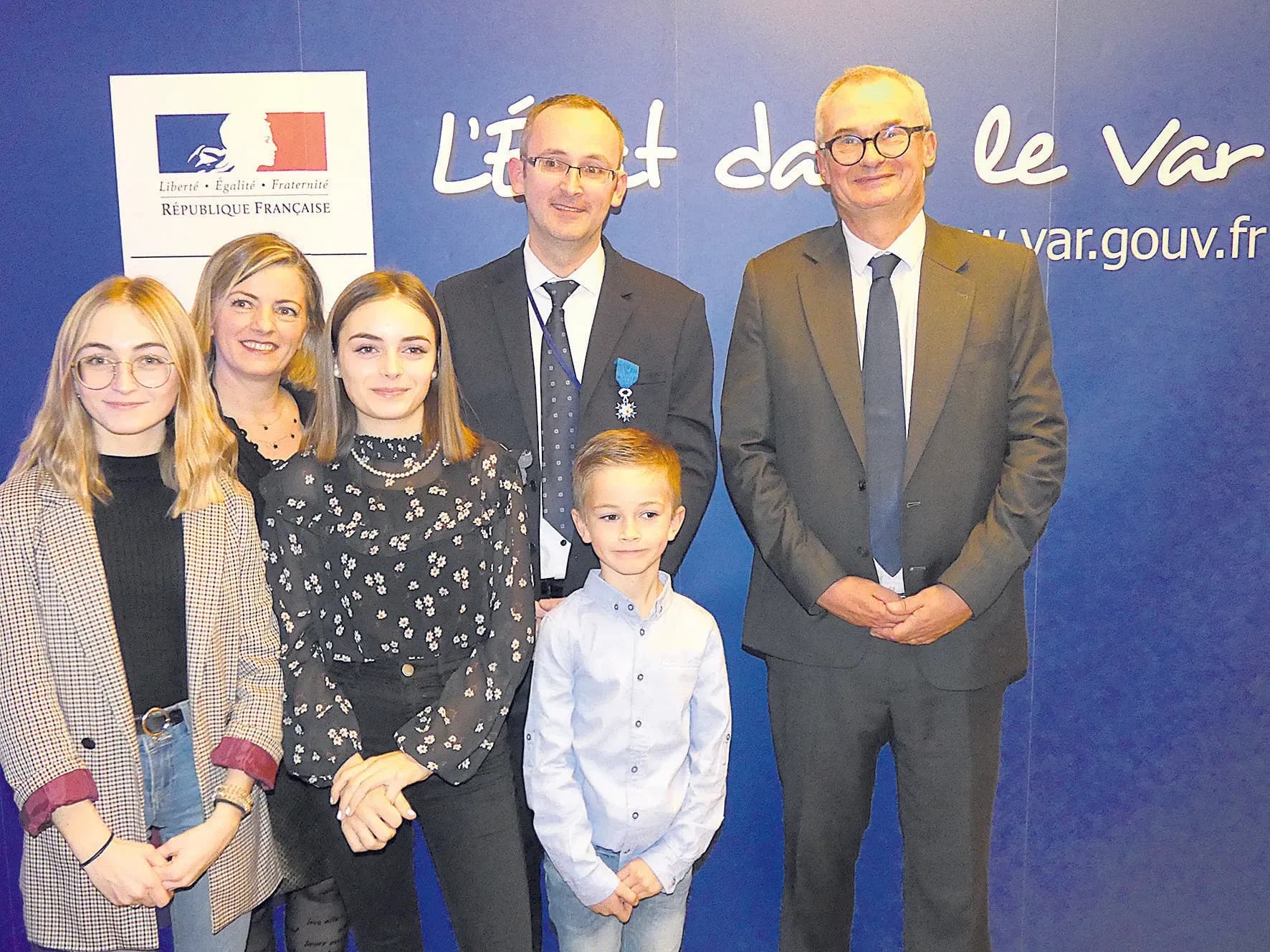 Vincent Barastier, Chevalier de l’Ordre National du Mérite