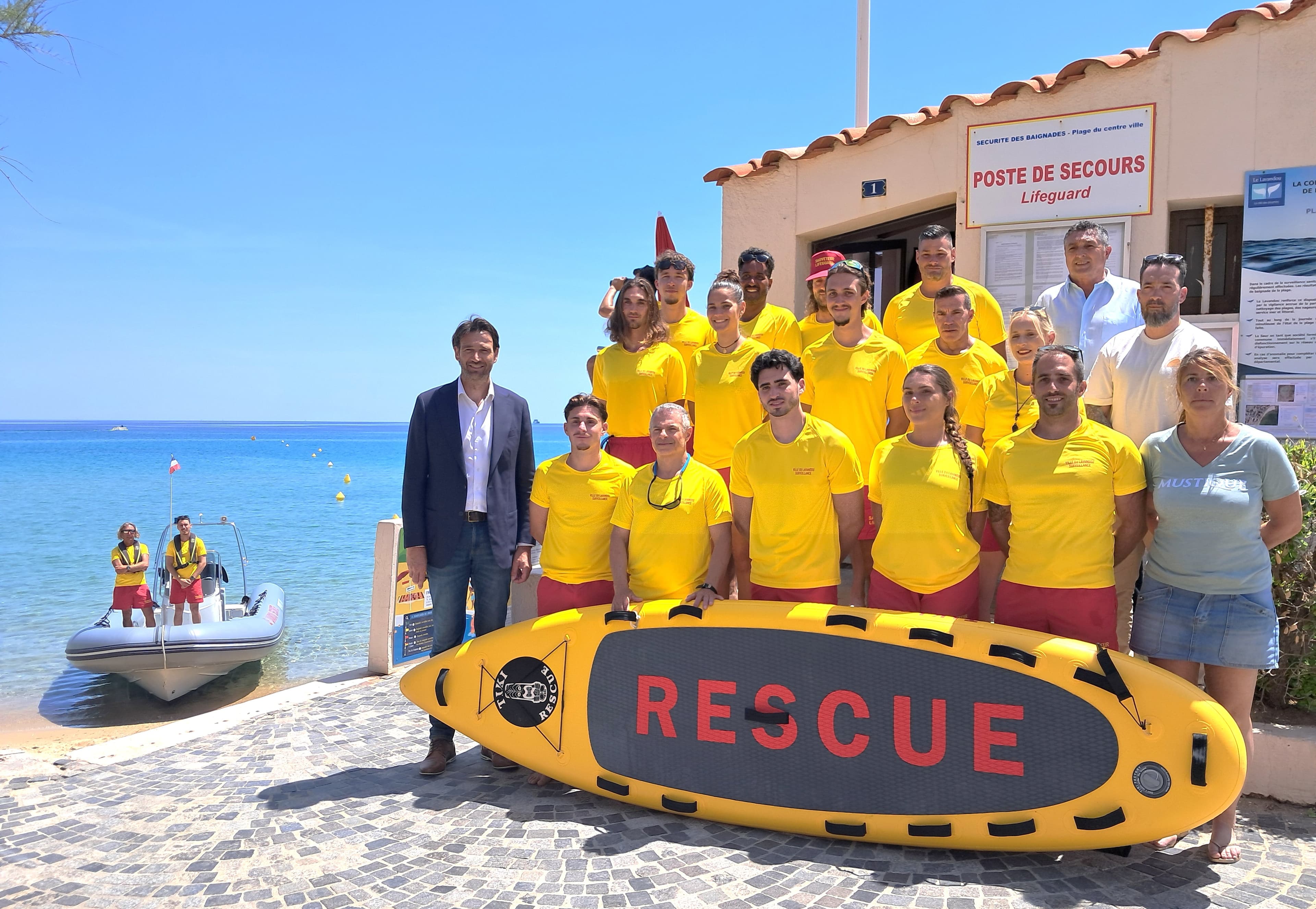Le Lavandou : 20 sauveteurs et 7 CRS pour surveiller les plages