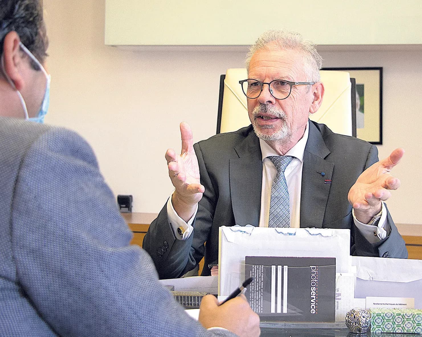 Jean-Louis Masson répond aux questions de La Gazette du Var.