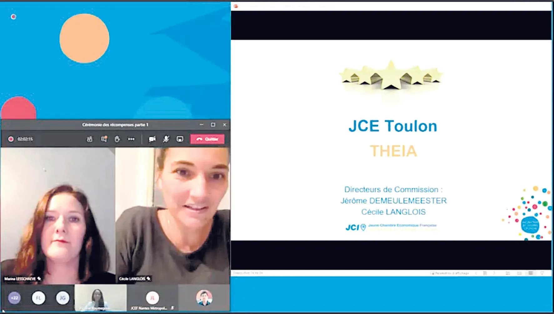 Le réseau Théia remporte le prix de la meilleure action 2020