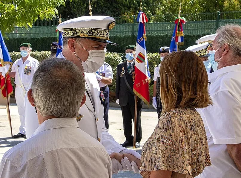 Hommage à Cédric de Pierrepont, mort pour la France