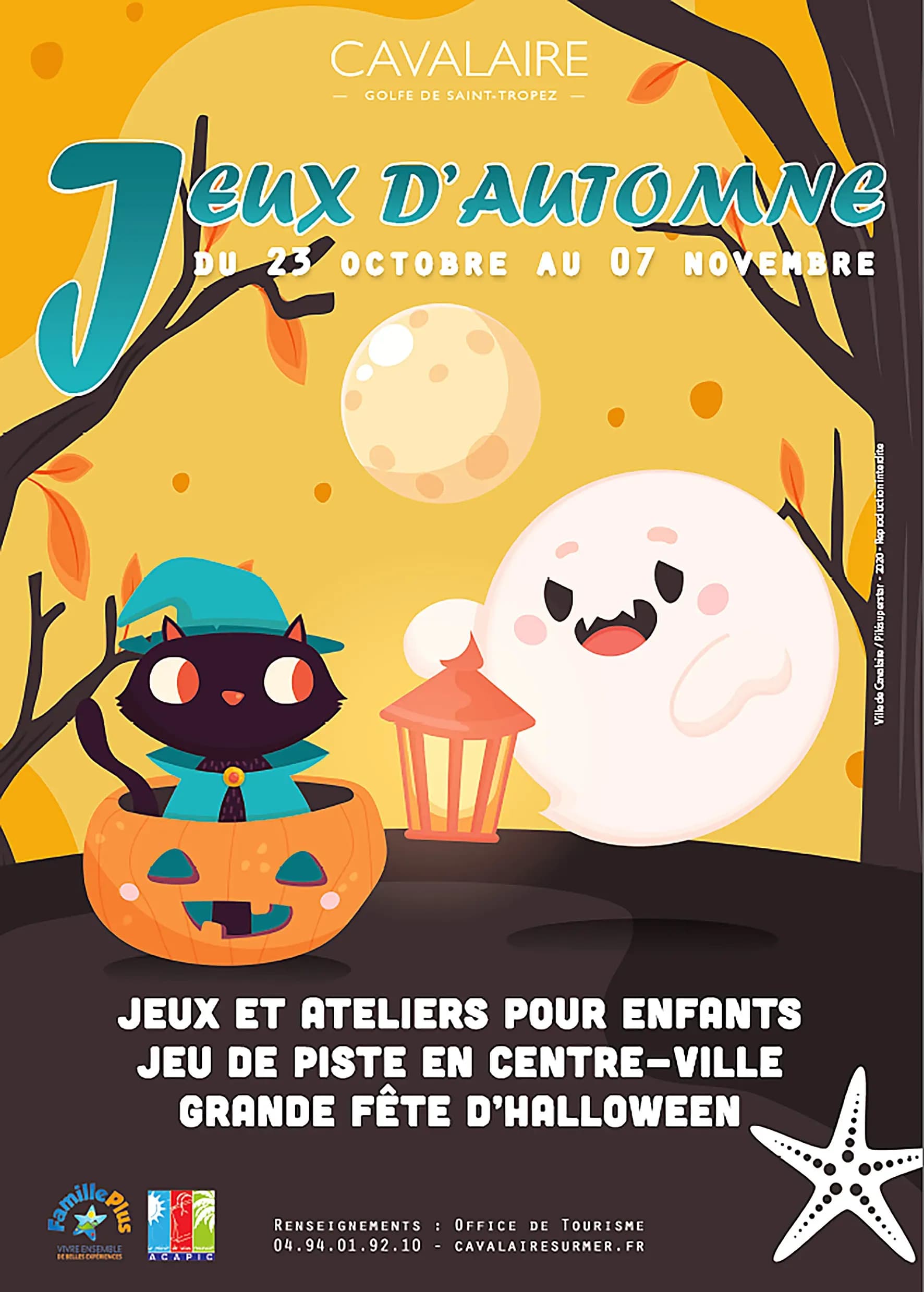 Les Jeux d'Automne, sous le signe d'Halloween !
