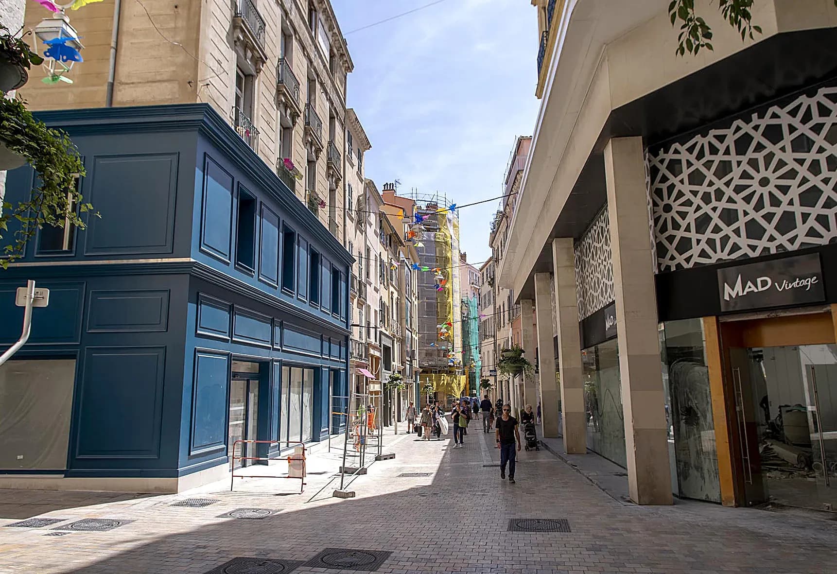 Le renouveau du quartier, secteur par secteur....