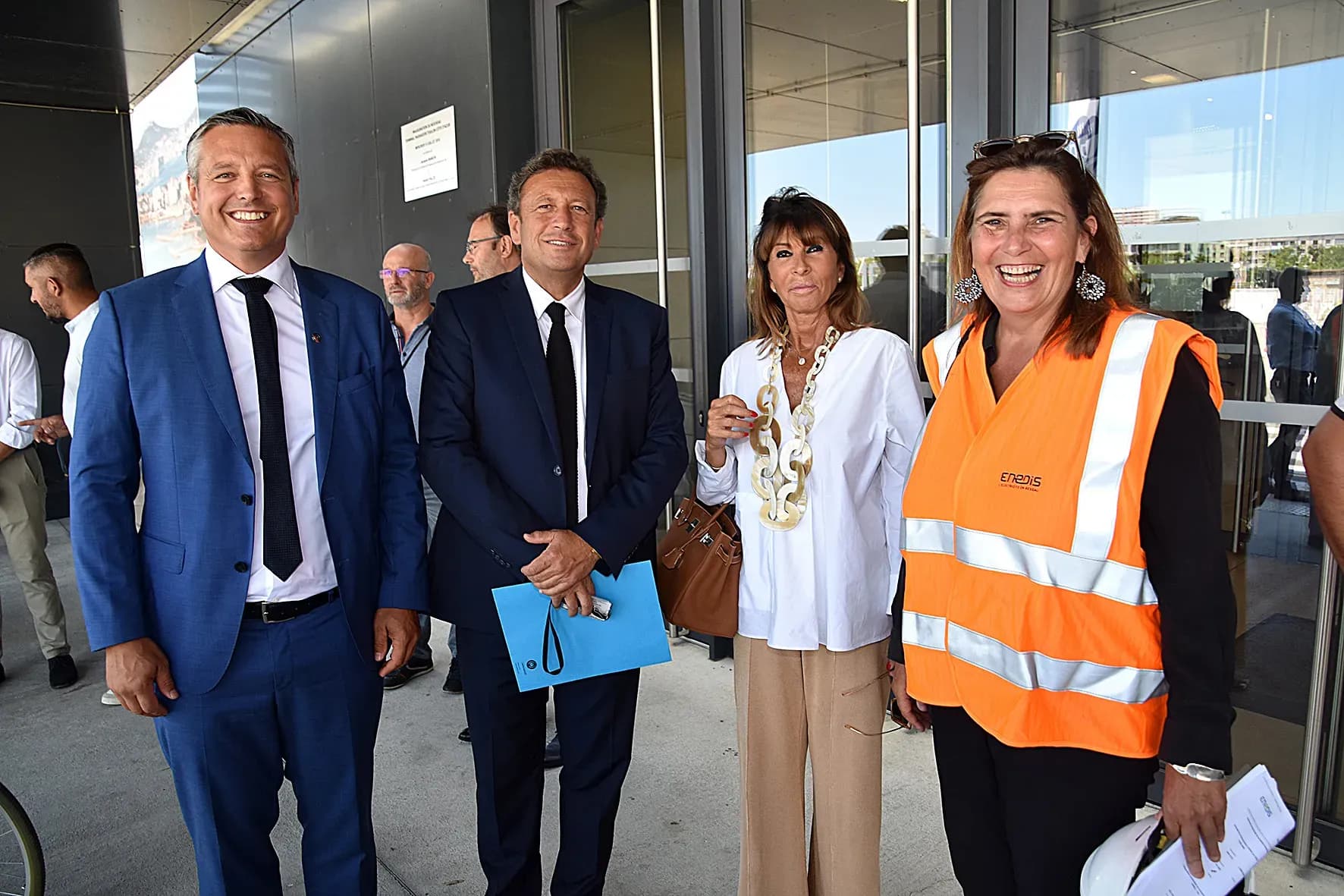 Electrification des quais, un chantier unique en France