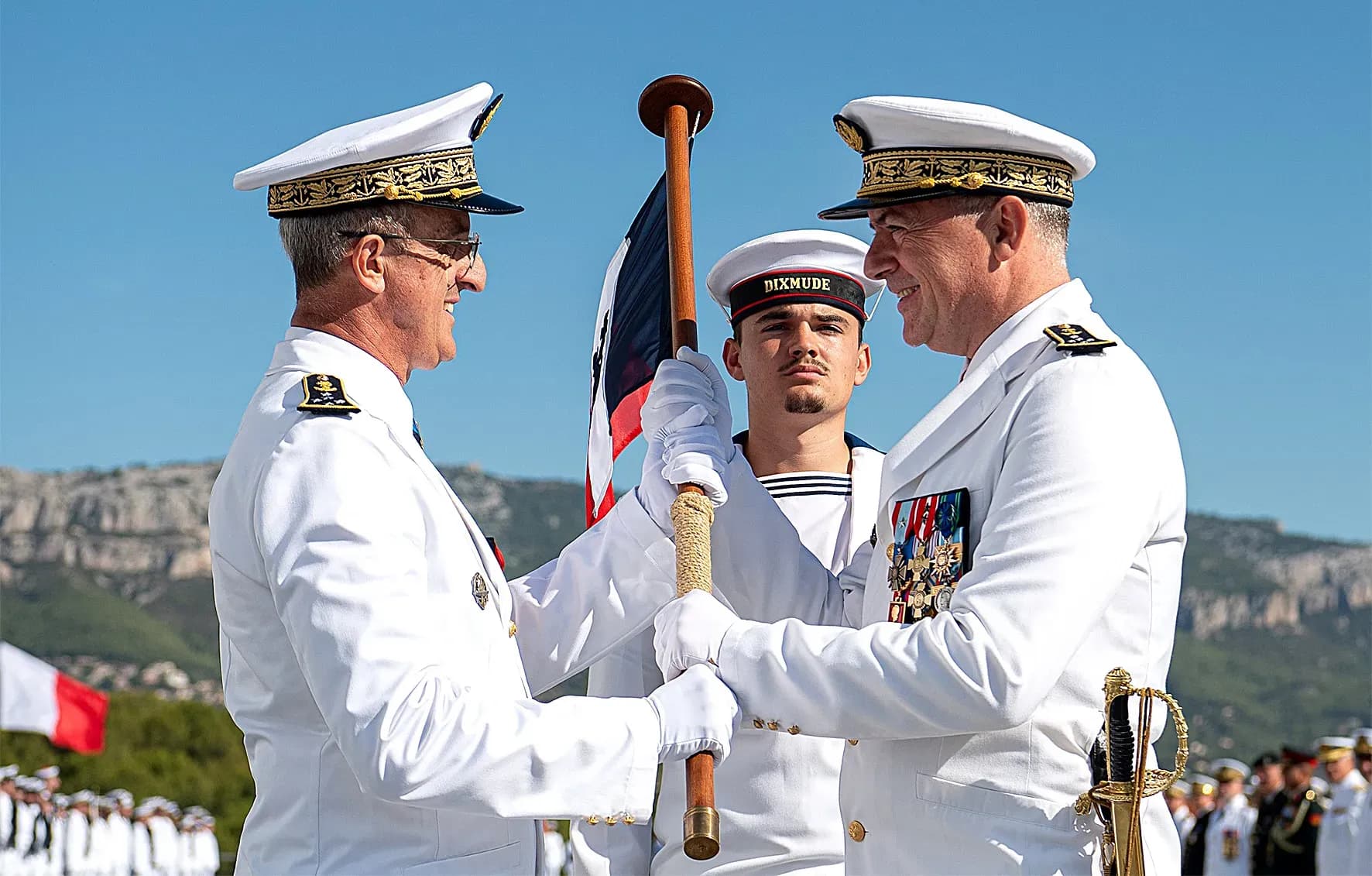 L’amiral Nicolas Vaujour prend la tête de la Marine nationale