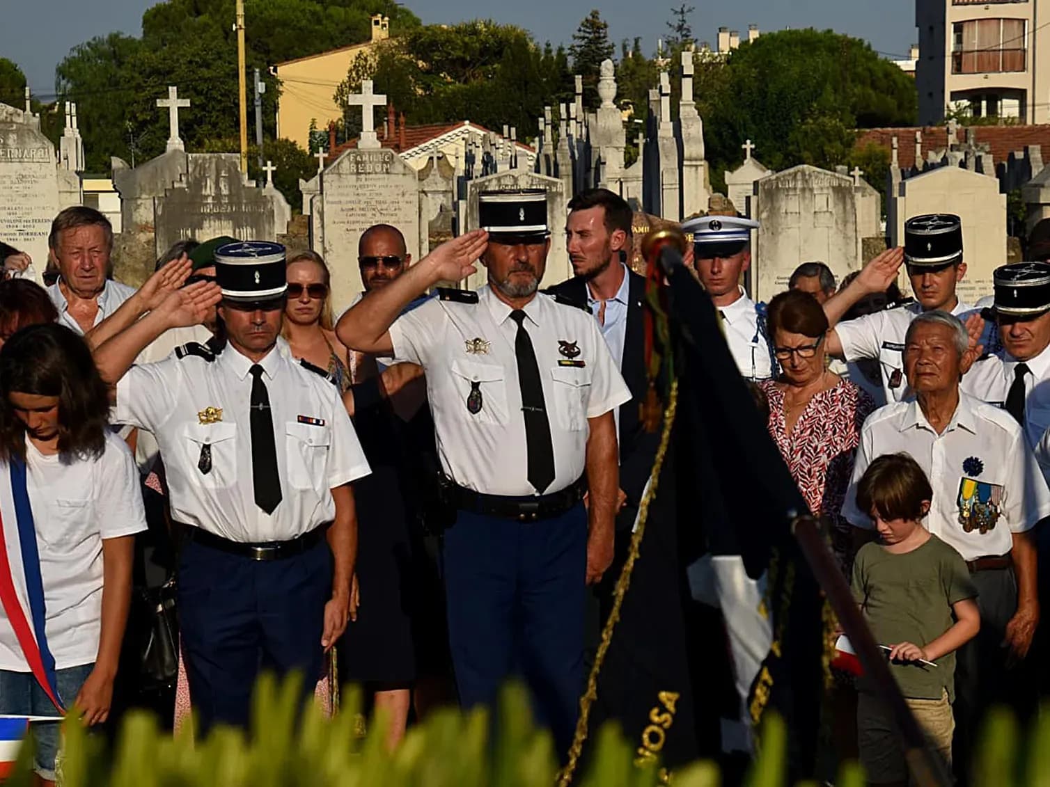 La gendarmerie du Var célèbre le Débarquement de Provence