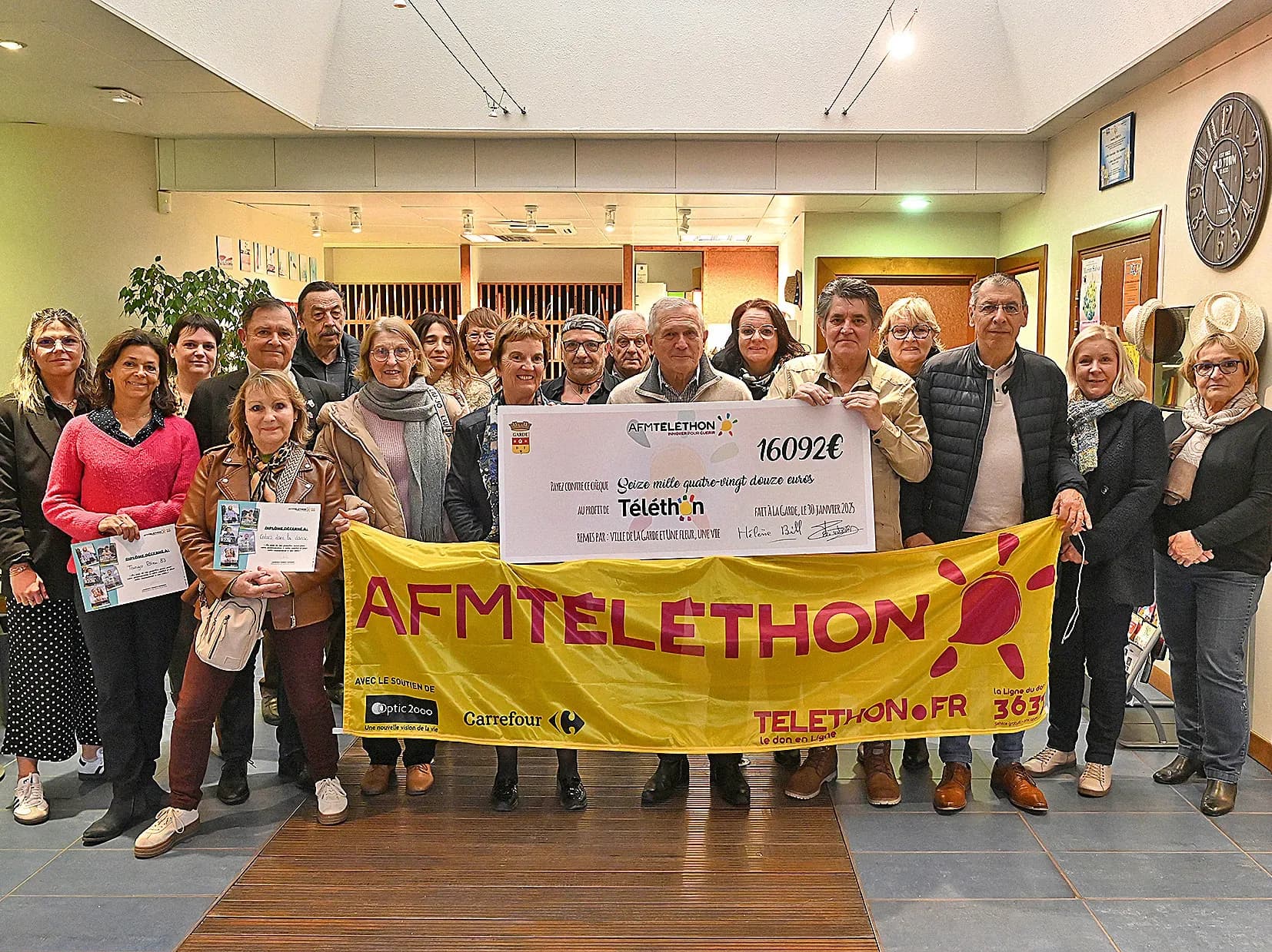 Une belle générosité au profit de l’AFM Téléthon