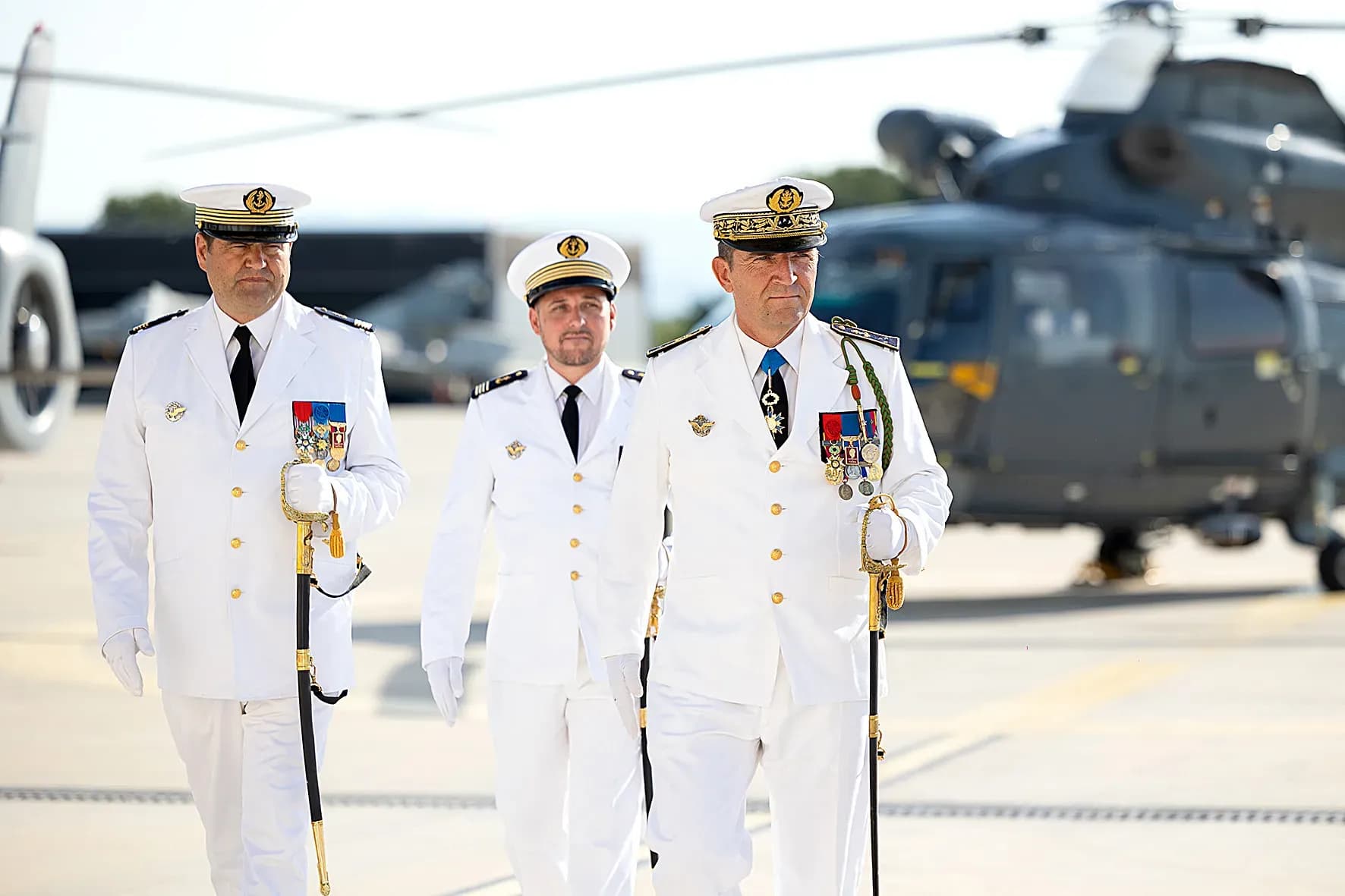 Alexandre Pagnoux, commandant de la Flottille 35F