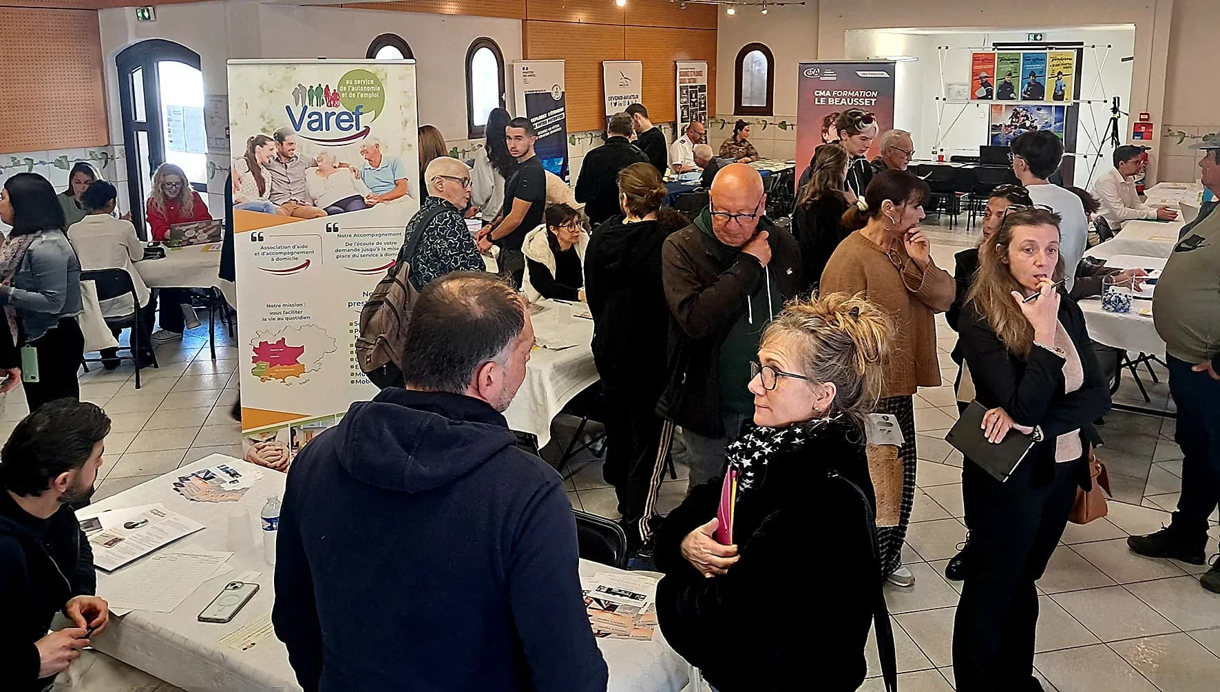 Plus de 300 visiteurs au Forum de l'Emploi