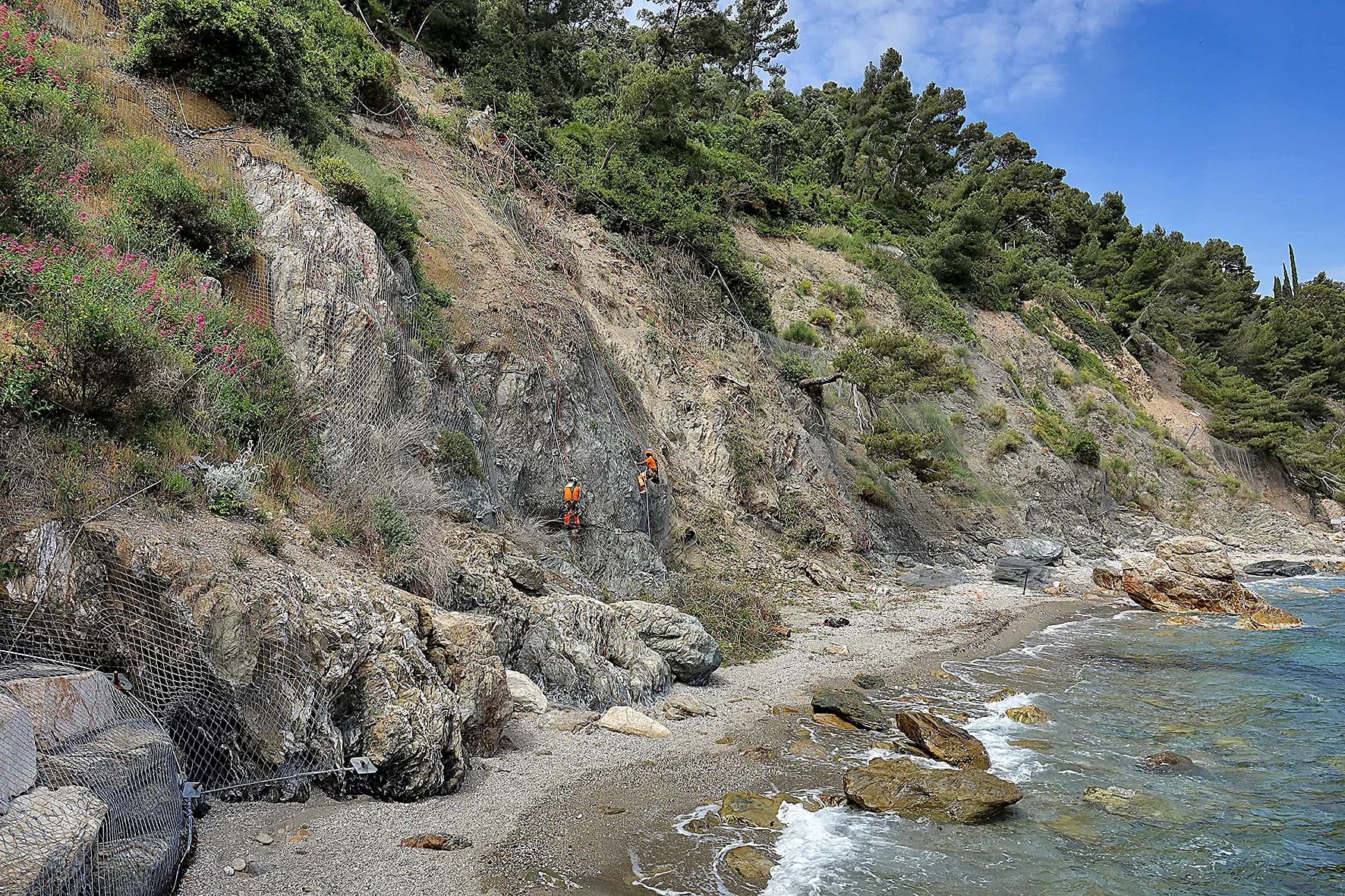 Le site de l’anse Méjean fermé pour des travaux