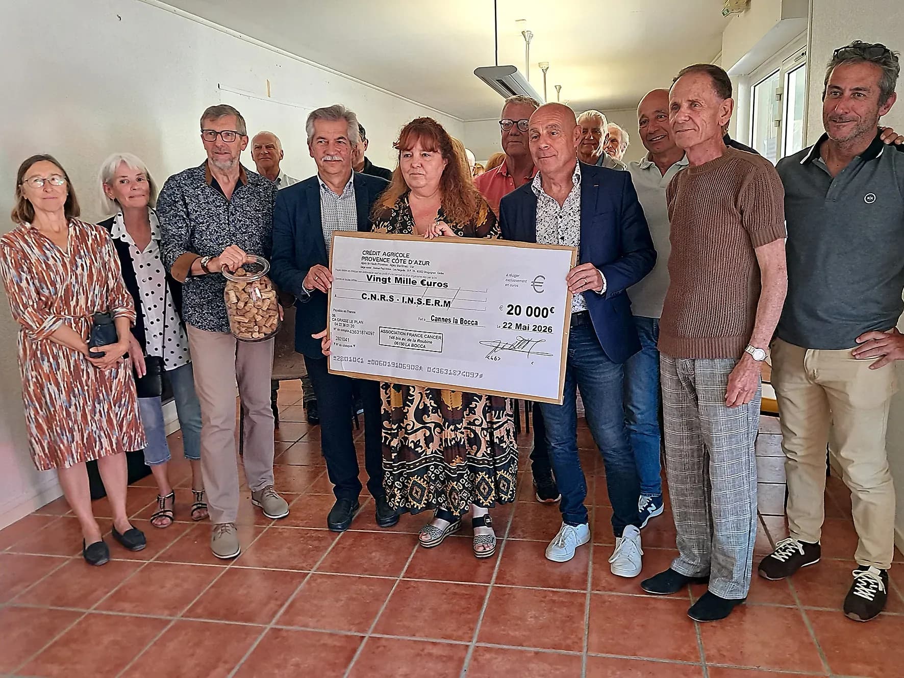 France Cancer remet 20 000€ aux chercheurs niçois
