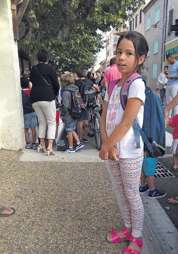 Sur le chemin de l’école...