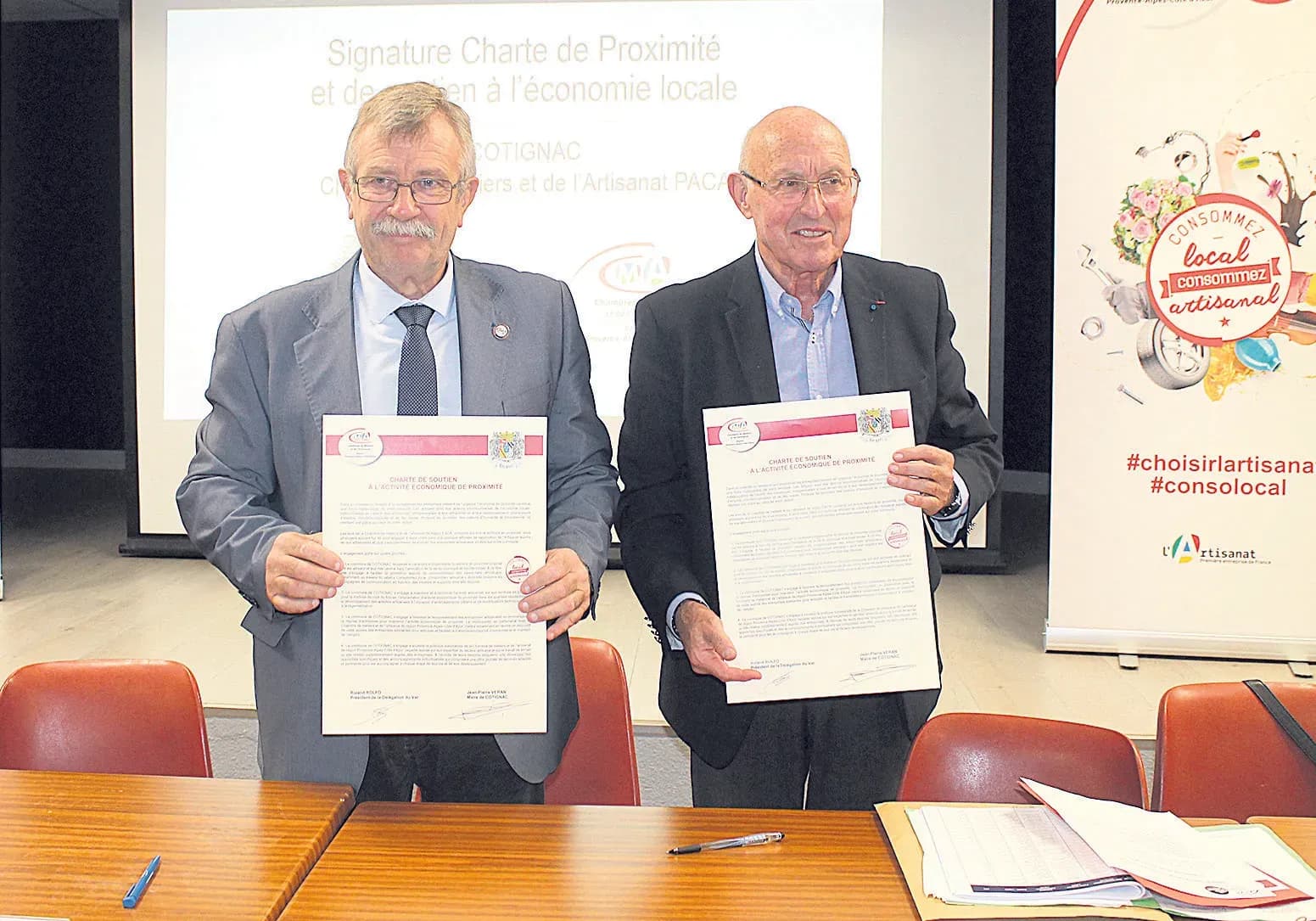 Cotignac soutient les artisans
