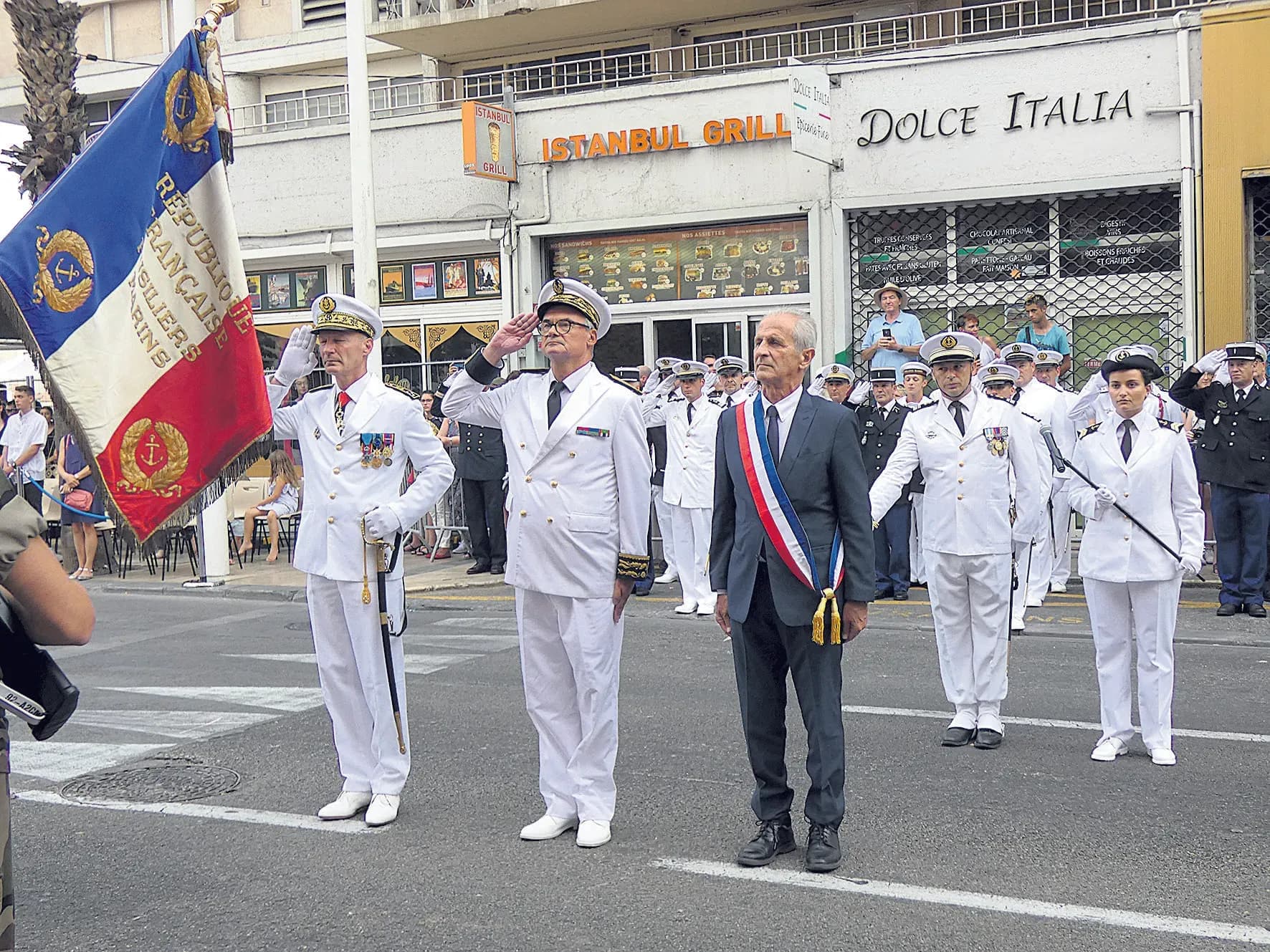 Le 14 juillet, Toulon a rendu hommage aux Armées