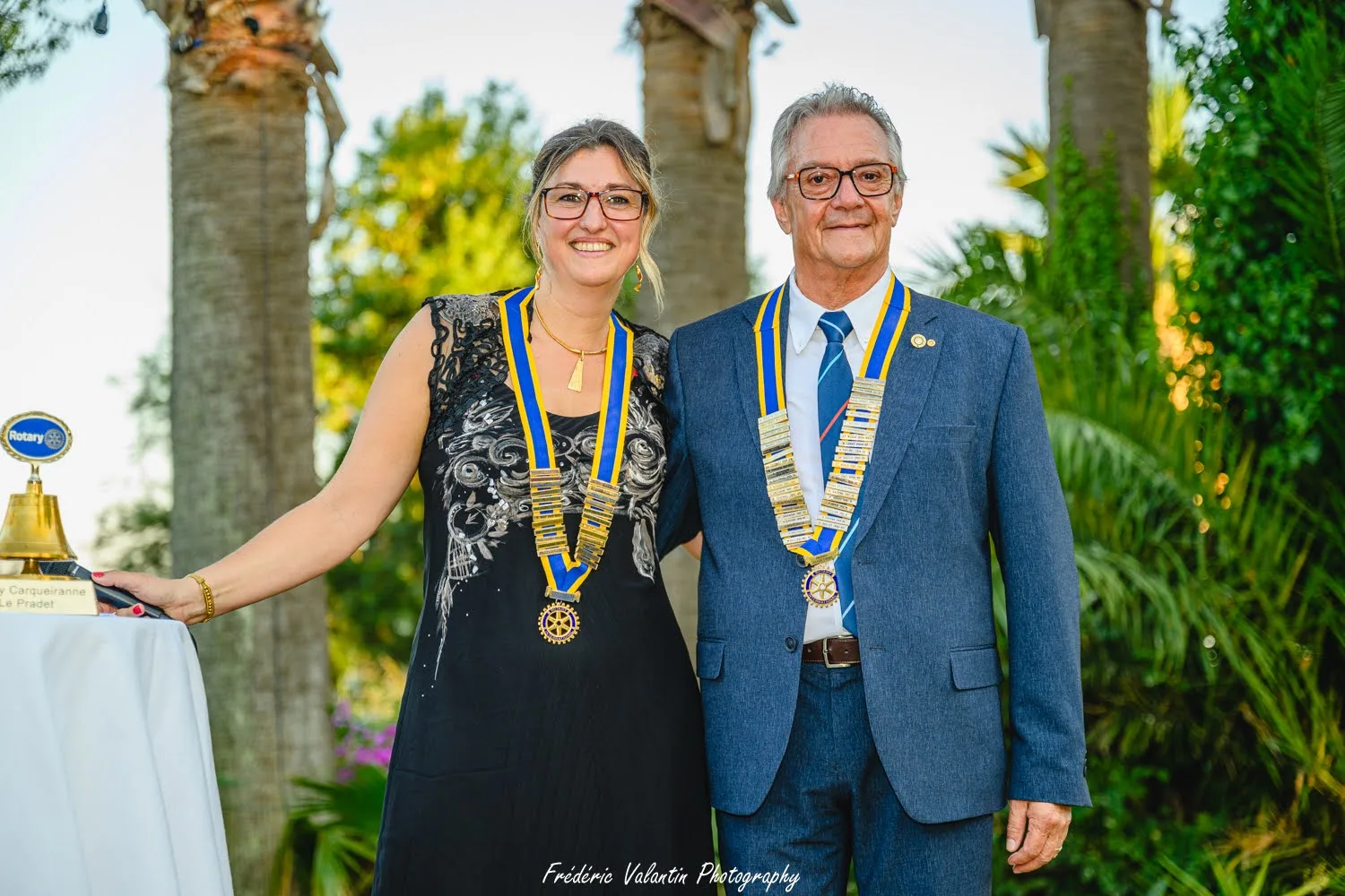 Double passation de présidence au Rotary Club