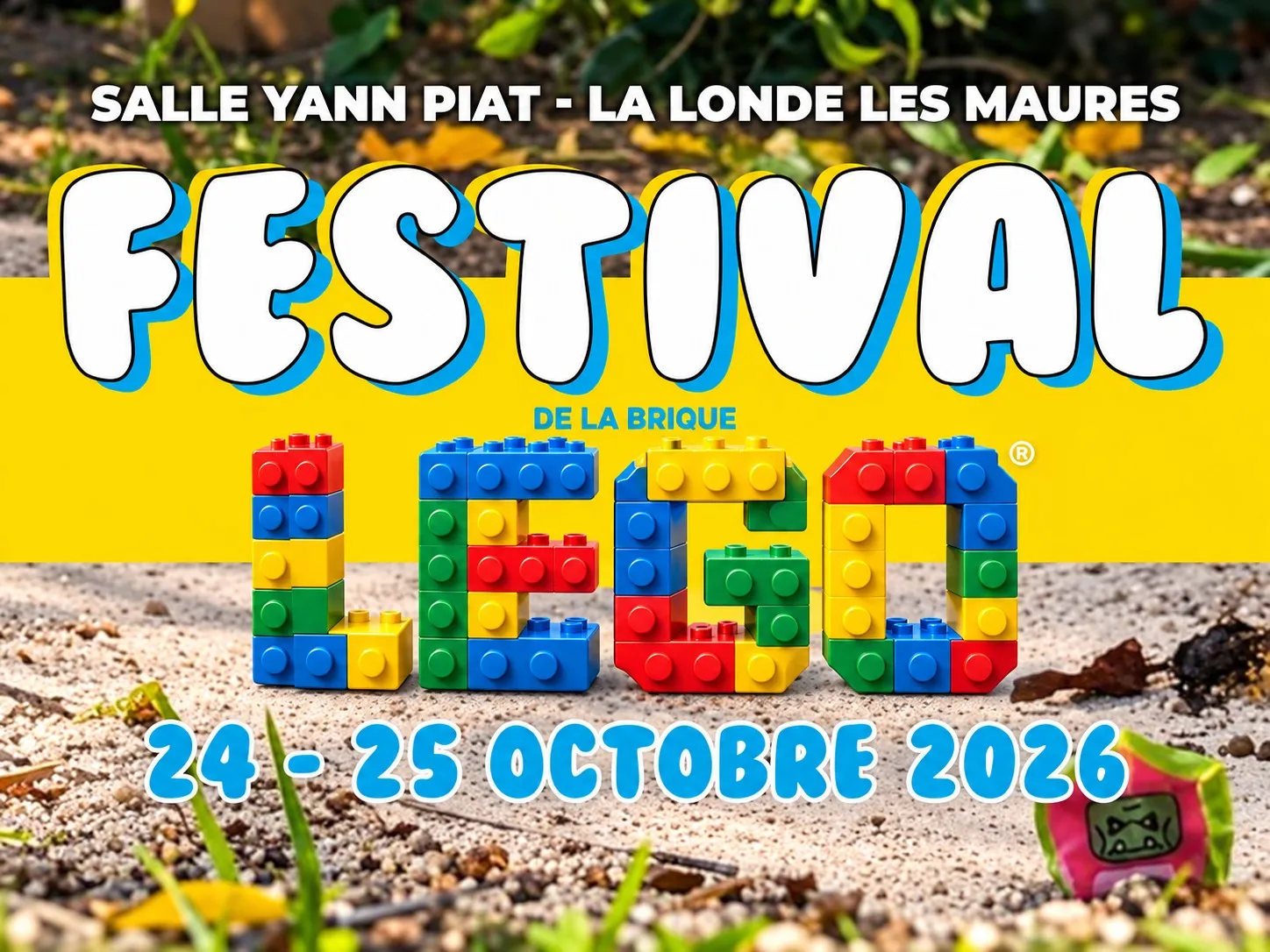 Festival de la brique LEGO à la salle Yann Piat