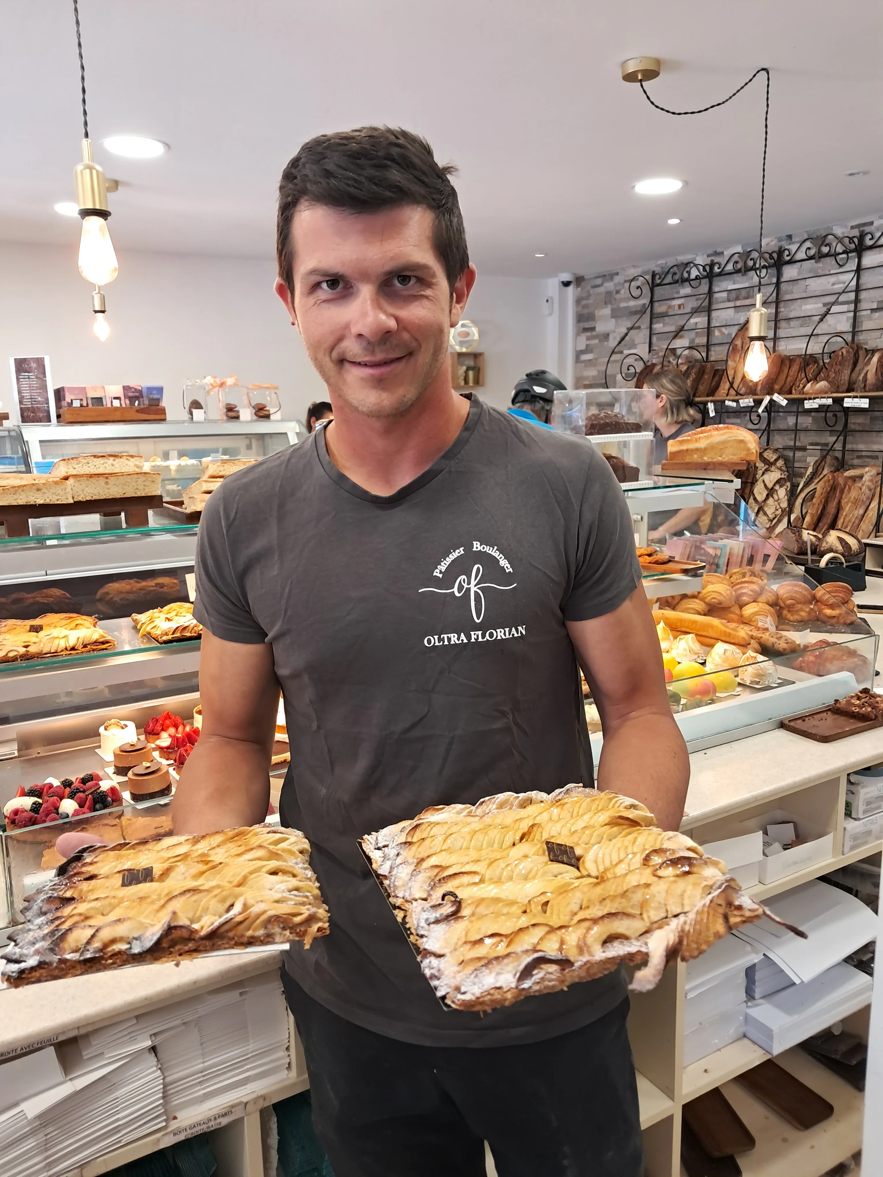 Florian Oltra récompensé pour la meilleure tarte aux pommes du Var