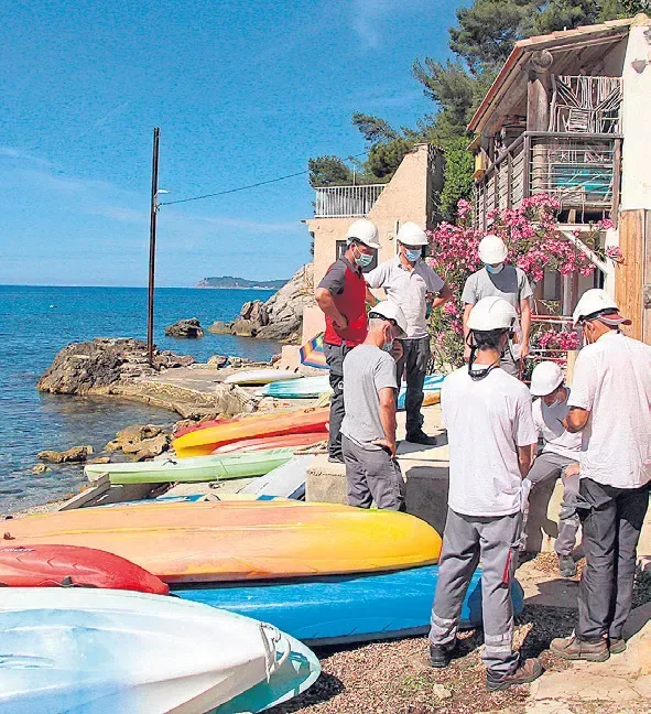 Les équipes de VEOLIA se mobilisent au Pin de Galle