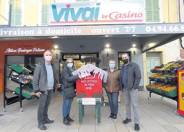 À Noël, les commerçants n’oublient pas les enfants !