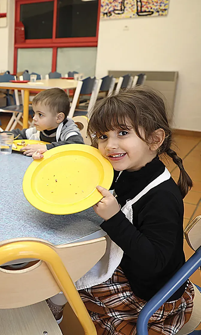 “Contrôle Hygiène et Qualité“ pour la cantine scolaire