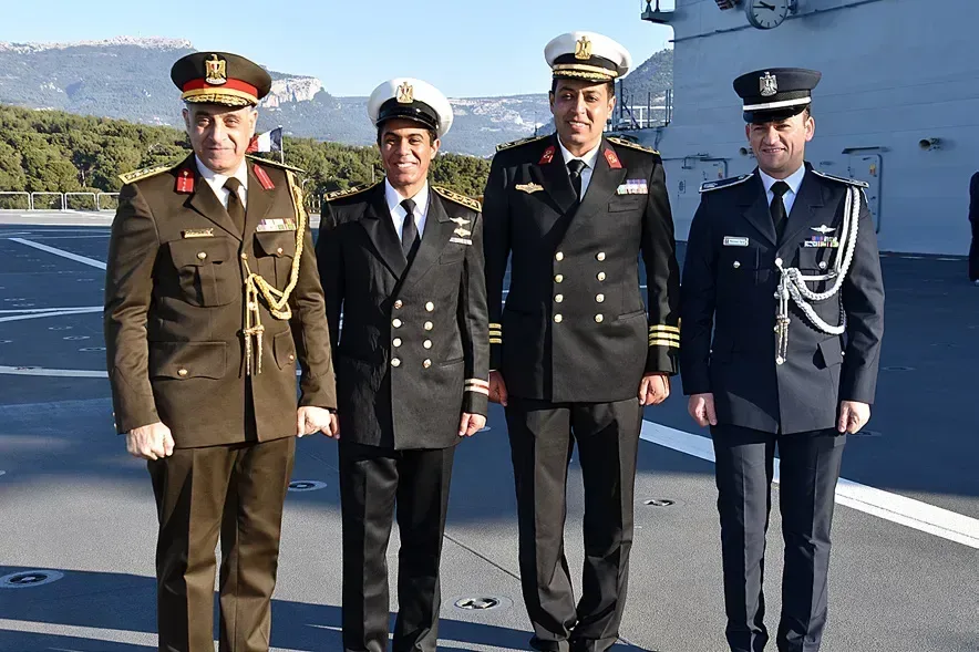 Activité d’interopérabilité du groupe avec la marine égyptienne