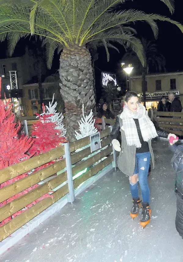 La patinoire, cœur battant des festivités